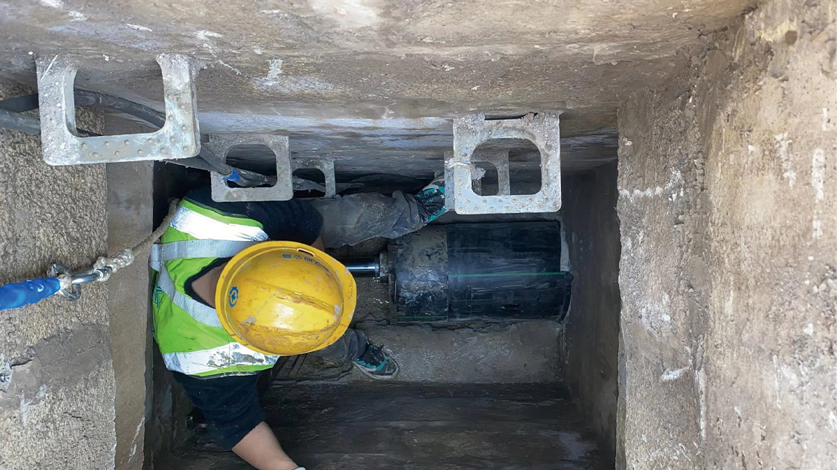 盐津HDPE短管内衬法